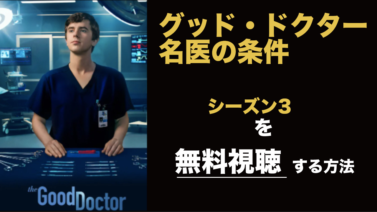 海外ドラマ|グッド・ドクター　名医の条件シーズン3の動画を無料視聴できる配信サイト